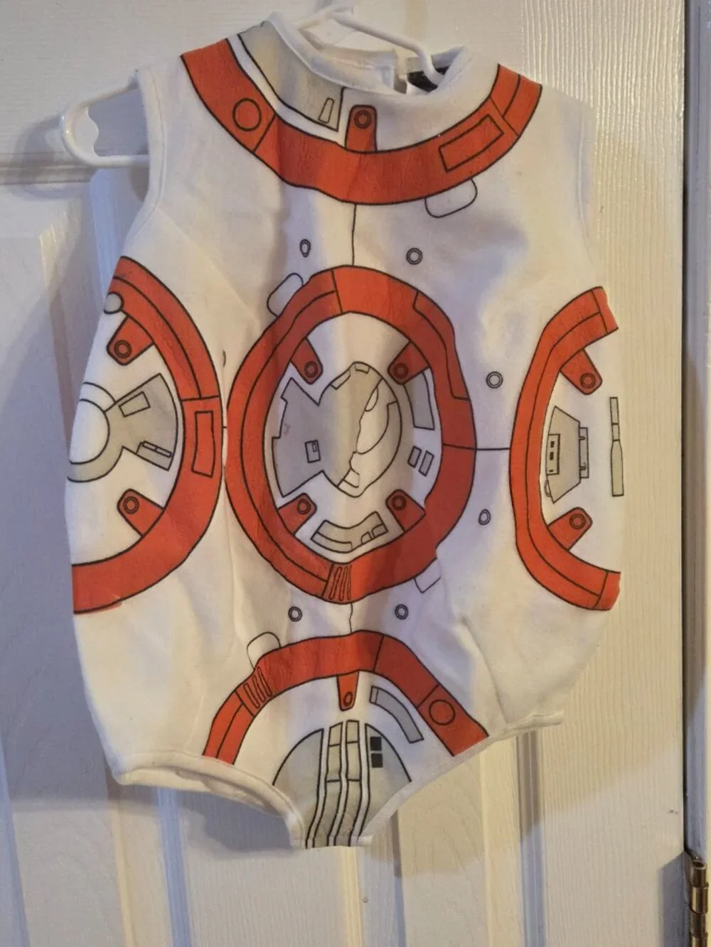 Star Wars BB-8 Baby Romper Sleeveless Bodysuit Infant Size 2T Costume